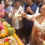 Ganeshotsav 2023: JP Nadda Offers Prayers to Lord Ganesha at Shreemant Dagdusheth Halwai Ganpati Mandir in Pune (Watch Video)